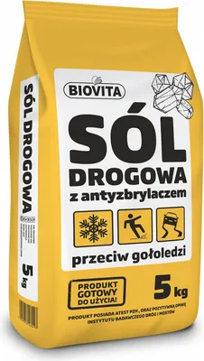 Obrázek produktu pro Posypová sůl proti námraze s protispékavou látkou 5 kg