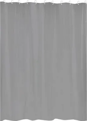 Produktbild von Gelco Duschvorhang Grau 180 x 200 cm