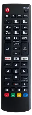 Produktbild von Ersatz Fernbedienung für LG TV 43UH650 | 43UJ620V | 43UJ6307 | 43UM7290PTF |