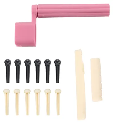 Image de Sillet de guitare, chevilles de chevalet faciles à installer et durables pour les guitaristes amateurs professionnels