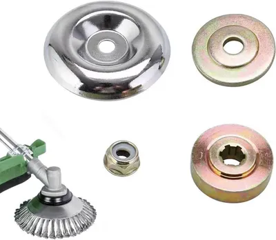 Imagen del producto de Juego de repuestos para herramientas de corte, de 4 piezas, de metal, para cortacéspedes y desbrozadoras