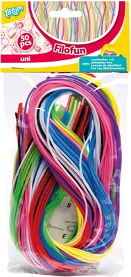Produktbild von Totum Filofun 50 Draden Uni 80cm, Kinder-Strickset, Mädchen, 5 Jahr(e), Kinder, 360 - 480 min, Mehrfarbig