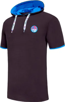 Zdjęcie produktu dla Nebulus T-Shirt Hoody TRACK Men, Koszula, T-Shirt, z kapturem, P6900 - Męski, czarny, L