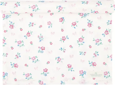 Produktbild von Greengate Athea Tischläufer white 140x45cm
