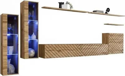 Zdjęcie produktu dla Meblościanka RIONATA 11 - dąb Wotan