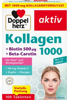Produktbild von Doppelherz Kollagen 1000 Tabletten 100 St