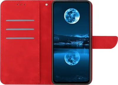 Produktbild von Motorola Edge 50 Neo Hülle - Coverup Klapphülle - Rot