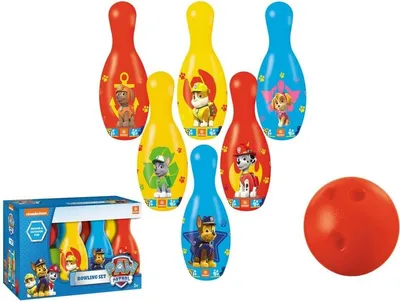 Produktbild von Mondo Paw Patrol Kinder Bowling Spiel Kegelspiel