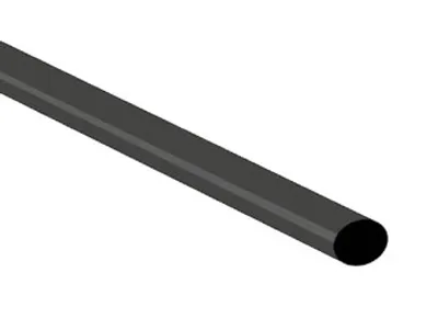 Obrázek produktu pro Smršťovací bužírka 4,8 mm - černá - 50 kusů