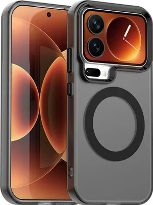 Immagine prodotto di Per Xiaomi 17 Pro Candy Design Magsafe Hybrid TPU Custodia in plastica nera