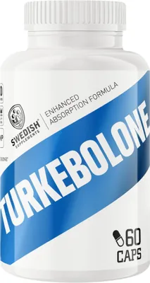 Produktbild von SWEDISH Supplements | Turkebolone | Turkesterone 500 mg with BioPerine