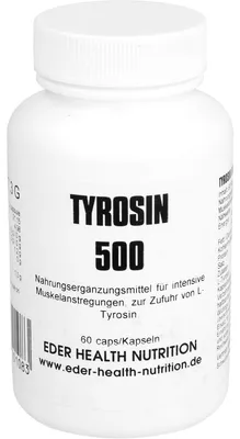 Image de Tyrosine 500 gélules 60 pcs