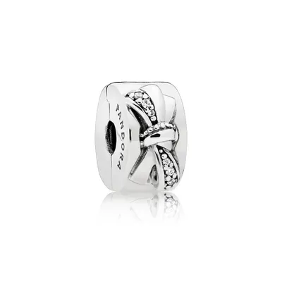Immagine prodotto di Pandora 797304CZ, ciondolo a forma di fiocco lucido, argento