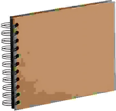 Produktbild von Rössler S.O.H.O., Holz, 40 Blätter, 195 x 145, Spiralbindung, Schwarz, 145 mm