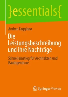 Image de Die Leistungsbeschreibung und ihre Nachträge