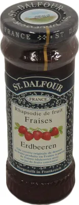 Produktbild von St. Dalfour Fruchtaufstrich Erdbeere Brotaufstrich Konfitüre 280g