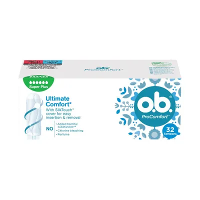 Zdjęcie produktu dla o.b. ProComfort Tampony Super 32 szt.