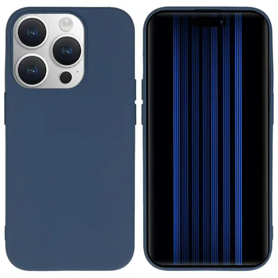 Imagen del producto de Funda Trasera de Color para Apple iPhone 15 Pro - Azul oscuro