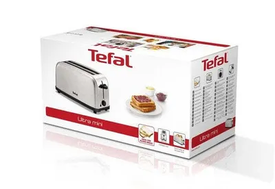 Produktbild von Tefal TL330D, 4 Scheibe(n), Edelstahl, Edelstahl