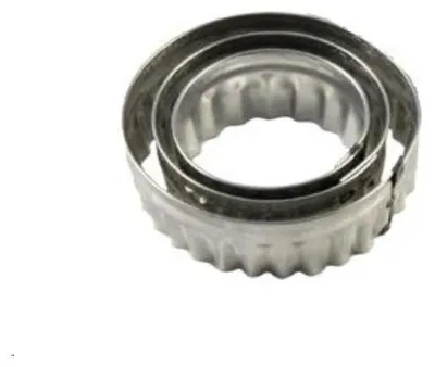Obrázok produktu pre Terasové vykrajovače na sušienky LARES okrúhle / vlnité sada 3 - priemer cca 3,5-5,5 cm - 1030