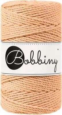 Produktbild von Bobbiny 3PLY Macramé Rope 3 mm 100 m Peach Fuzz Schnur