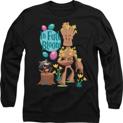 Obrázek produktu pro Guardians Of The Galaxy - Tričko "In Full Bloom" pro muže/dámy Uni TV14193 (S) (Black)