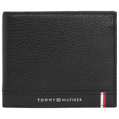 Produktbild von Tommy Hilfiger Herren Portemonnaies AM0AM10518 BDS Farbe:Schwarz Größe: Einheitsgröße