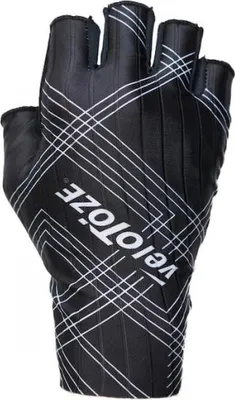 Produktbild von VeloToze Handschuhe Aero schwarz S Schwarz - aerodynamische Radhandschuhe für....