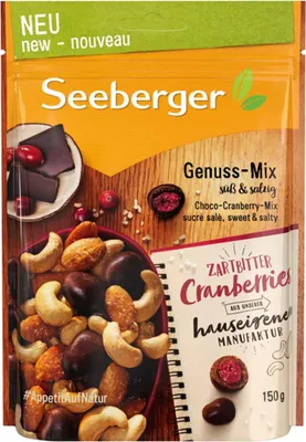 Produktbild von Seeberger Genuss-Mix süß & salzig 150g