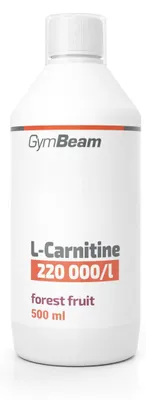 Produktbild von GymBeam - L-Carnitin, 500 ml, Waldfrüchte