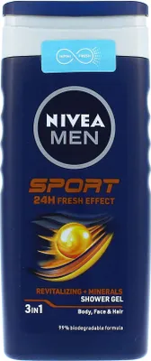 Zdjęcie produktu dla Nivea Men Sport Żel pod prysznic 250 ml