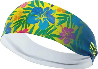 Image de Bandeau Otso Floral Blue Bleu Hommes,Femmes Bleu One Size