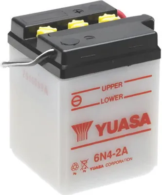 Productafbeelding van YUASA loodaccu zonder zuurpakking - 6N4-2A-4