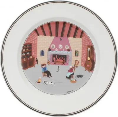 Produktbild von Villeroy & Boch Design Naif Frühstücksteller / Kuchenteller Kamin 21cm