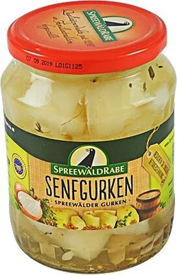 Produktbild von Senfgurken von Spreewald-Rabe (720 ml Glas)