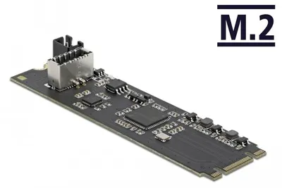 Image de DELOCK Convertisseur M.2 clé B+M mâle vers 1 x interne USB 10