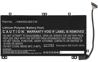 Image de CoreParts Batterie 34.20Wh Li-Polymer