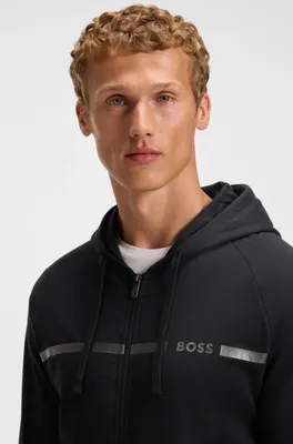 Produktbild von Boss Loungewear Authentic NERO Herren Schwarz Kapuzenpullover (50550571-HB001) 50550571-001