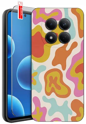 Image de Étui pour Xiaomi Redmi Note 15 Pro 5G | Motifs | Étui en silicone mat + verre