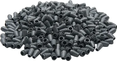 Produktbild von LEGO® 1x1 Kegelstein Dunkelgrau Cone Zylinder - 4589b NEU! Menge 100x
