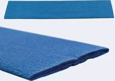 Produktbild von WEROLA Feinkrepp BRILLIANTBLAU 10 Rollen 50x250cm Rolle