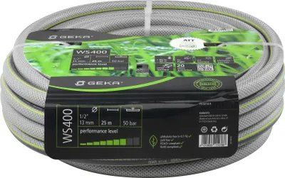 Immagine prodotto di GEKA plus Wasserschlauch WS400, 1/2, 25 m, 5-lagig, Gartenschlauch, 13.0210.9