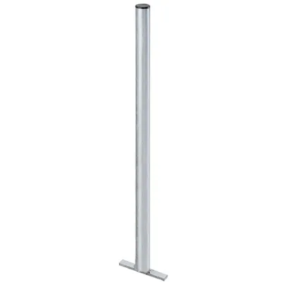 Produktbild von Verzinkter Stahlpfosten für Straßenmülltonne 60x1200mm