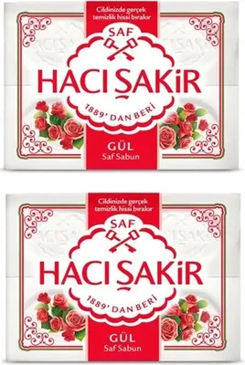 Produktbild von Haci Sakir Kernseife Rosenduft 2er Pack 2 x 600g