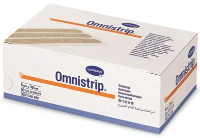 Produktbild von Hartmann Omnistrip Wundverschlussstreifen steril 3x76 mm | Packung (250 Stück)