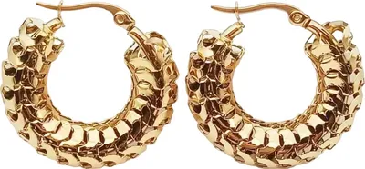 Produktbild von AL-28371 Ohrringe in Gold – Trendiger Schmuck KP28371