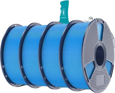 Immagine prodotto di Filamento 3D, materiale ecologico, elevata compatibilità, ciano