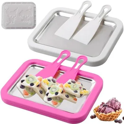 Produktbild von Selbstgemachtes Eis mit Eiswaffelform, Eiswaffelform für die Eismaschine