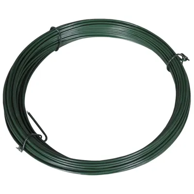 Immagine prodotto di vidaXL Filo per recinzione 25 m 1,4/2 mm acciaio verde