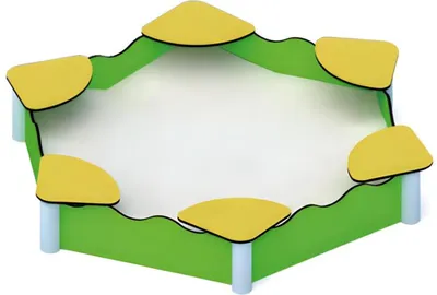 Produktbild von Sandkasten Buddelbereich Sandkastenboot Spielbereich Spielgeheg Sandspielbereich